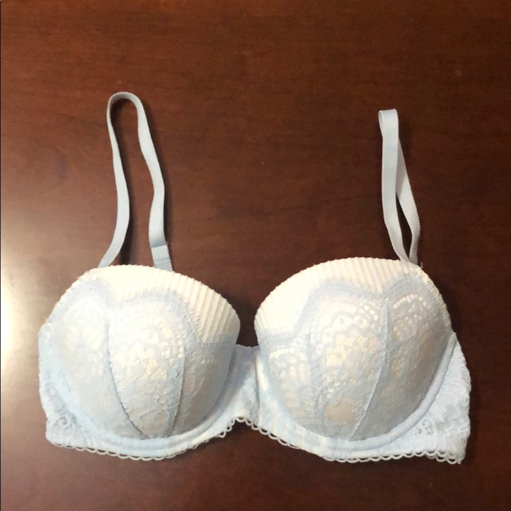 VS Lined Lace Demi Bra